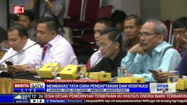 KPU Beri Penyuluhan Bagi Parpol Peserta Pemilu 2019 смотреть онлайн