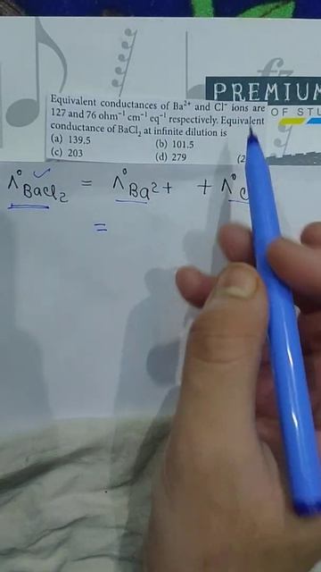 Electrochemistry: Limiting Equivalent Conductance смотреть онлайн