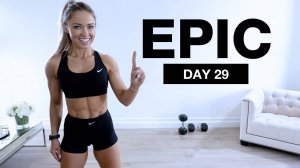 Caroline Girvan - Day 29 of EPIC ｜ ISOMETRIC & DYNAMIC Dumbbell Full Body Workout