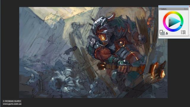 Roman Guro. Blizzardfest 2014. Танк. Подмалёвок смотреть онлайн