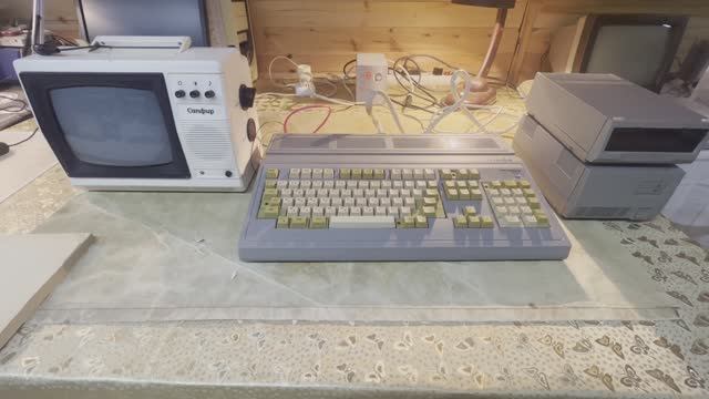 1991 год, первое включение отечественного PC/XT МК88 смотреть онлайн