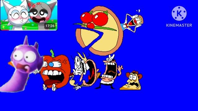 Pizza Tower Screaming Meme Extended with sprunki смотреть онлайн