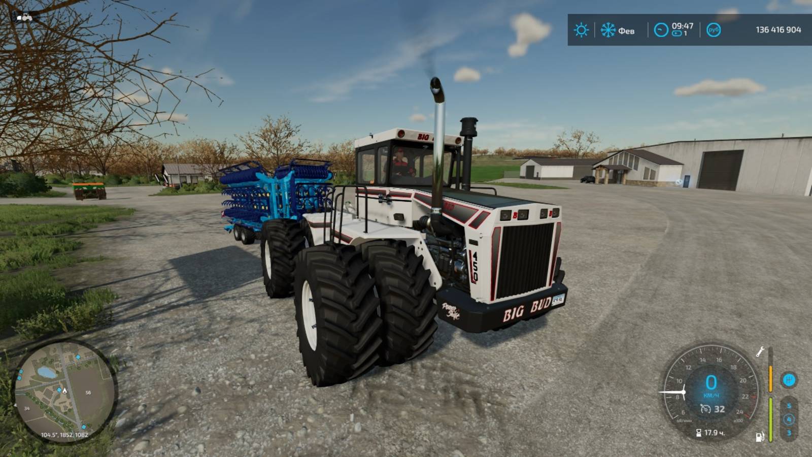 FS 22 от 0 до 10 миллиардов №4 Купил новый трактор