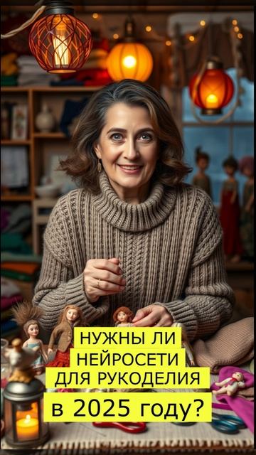 Нейросети для рукоделия в 2025 - нужны ли?