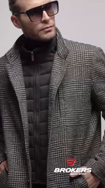 Latest trends in men's coats! | Brokers FW21 смотреть онлайн
