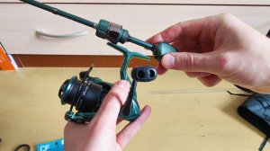 Собираю снасть для мормышинга Dayo Prestige 0.2- 0.8g  катушка 800 и шнур