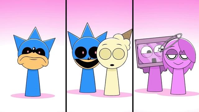 Спрунки - Мира, фаза 4, Спрунки GF встречает BF! Спрунки ВСЕ фазы Incredibox смотреть онлайн