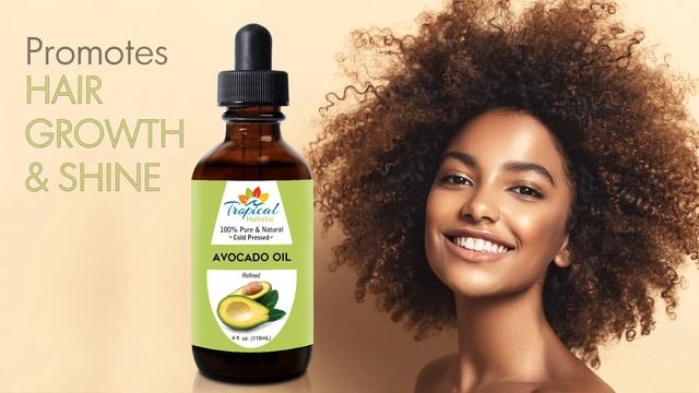 100% Pure Refined Avocado Oil - Premium Natural Cold Pressed Oil - Best for Hair Growth, Face, Skin смотреть онлайн