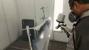 Технология ремонта новой детали в катафорезе через эпоксидный грунт и акриловую эмаль