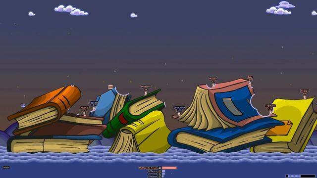 Worms Armageddon | Mission 3 - All quiet in the library? смотреть онлайн
