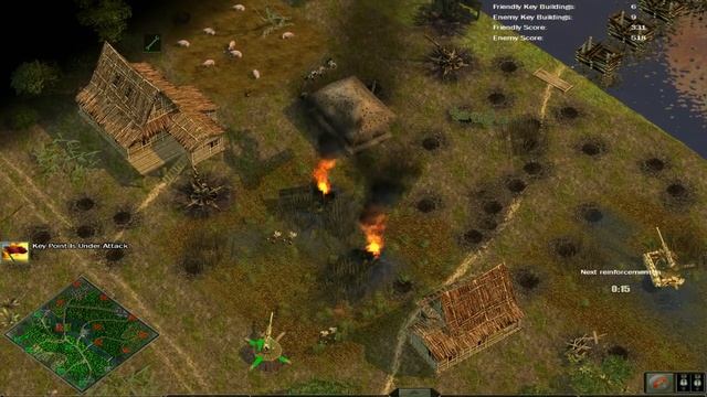 Блицкриг 2 1958 год Арагорн (Венгрия) - Геннадий (США) Обзор игры за Геннадия