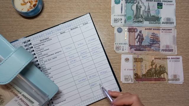 Распределение бюджета по системе конвертов #24 / распределяю аванс 26200 рублей ✍️