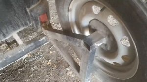 Калитка для запасного колеса и усиленный бампер  на Уаз Патриот Пикап