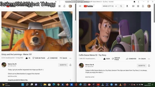 Meme City Grizzly And The Lemings And Toy Story Coffin Dance Mashup 32-101 смотреть онлайн