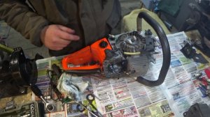 husqvarna 372xp , не заводится, полный разбор, часть 1