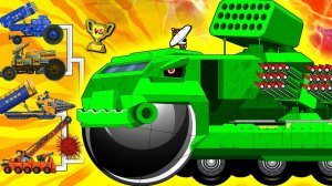 Мультики для детей. Мультфильмы для малышей про танки. РАКЕТНЫЙ МОНСТР. Смотреть мультики Онлайн