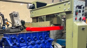 Шлифовка ГБЦ на станке 6Р-800