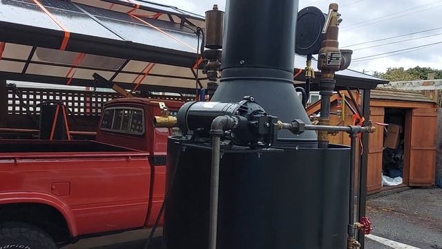 FOR SALE Steam Engine Boiler Pump Whistle Gauge Off Grid Ross Bendixen смотреть онлайн