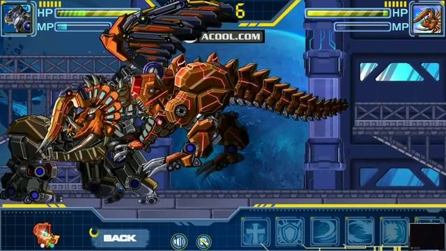 Toy Robot War - Robot Triceratops смотреть онлайн