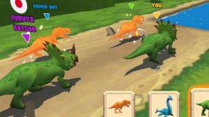 Мультик Гонки динозавров Dinosaur racing Dinosaur Shifting Run