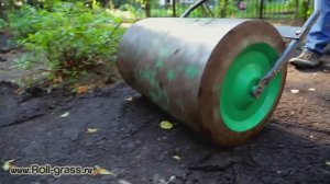 Укладка рулонного газона, подготовка участка земли под рулонный газон, расстелить рулонный газон