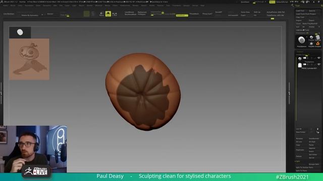 ZBrush Masters Encore: 3D Character Sculpting - Paul Deasy - ZBrush 2021 смотреть онлайн