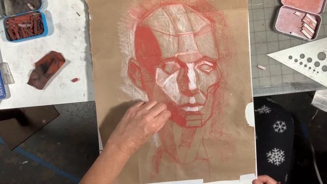 DEMO Planar Head in Conte Crayon смотреть онлайн