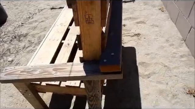 Pallet Bench (Simple to build) смотреть онлайн