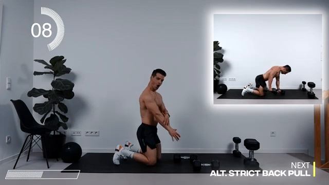 40 Min CHEST & BACK workout _ Upper body Dumbbell Workout _ Repeat (PURE PUMP!) смотреть онлайн