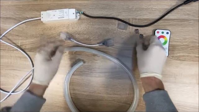 LED NEON pásek 10W MINI RGB 230V | LEDsviti.cz смотреть онлайн
