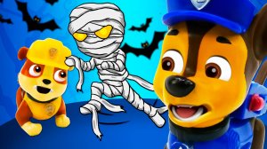 Щенячий патруль собирали грибы и встретили МУМИЮ!