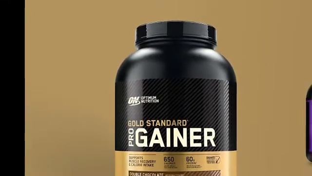 Optimum Nutrition GS Pro Gainers Weight Gainer Protein Powder, Vanilla Custard