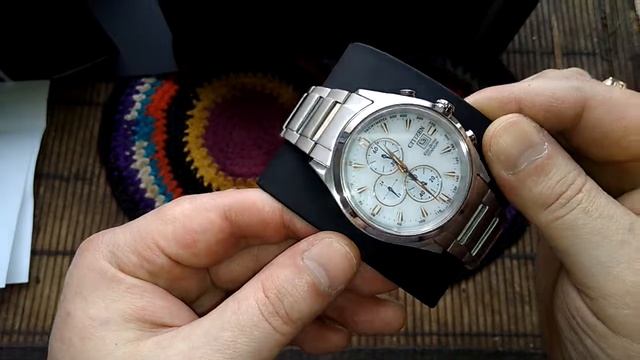 CITIZEN ECO-DRIVE  РАСПАКОВКА