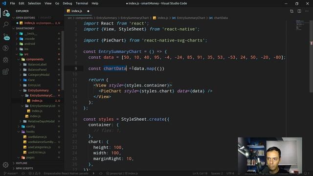 React Native - SmartMoney - 0906 - Gráfico de lançamentos por categoria - Parte 1 смотреть онлайн