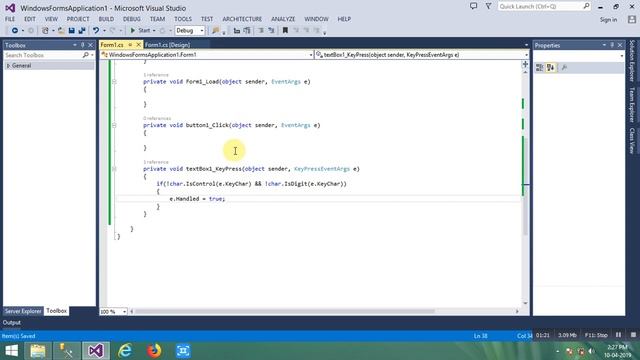TextBox Accept Only Numbers Integer in C# Windows forms Application смотреть онлайн