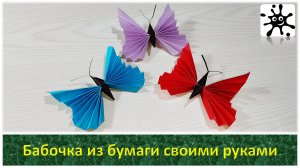 Бабочка из бумаги своими руками. Как сделать бабочку из бумаги своими руками
