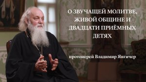 Протоиерей Владимир Янгичер | Лица Академии 3.0