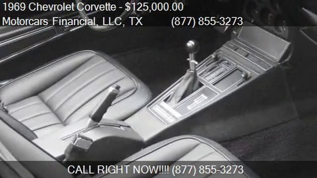 1969 Chevrolet Corvette ZL1 for sale in Headquarters in Plan смотреть онлайн