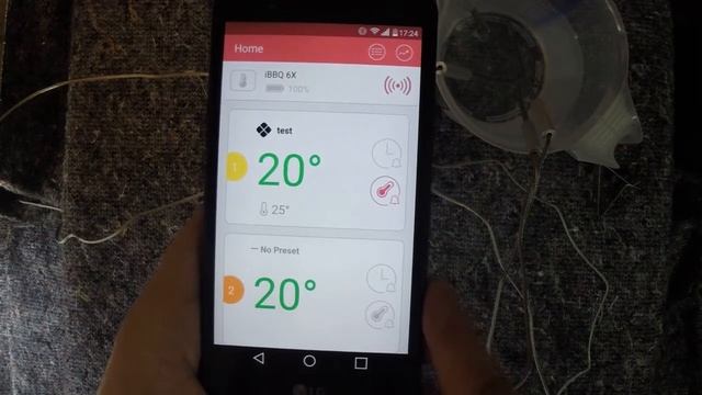 Grillthermometer Inkbird BBQ Go IBT-6X Bluetooth BBQ Thermometer mit bis zu sechs Fühlern смотреть онлайн