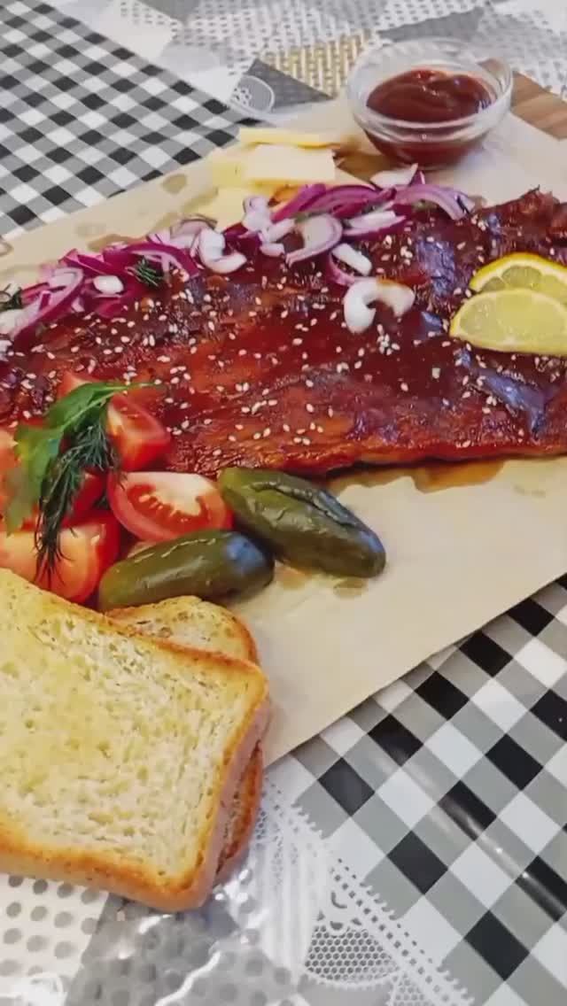 Сочные свиные рёбрышки! смотреть онлайн