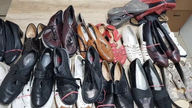 Жіноче взуття літо. Секонд хенд Оптом. Німеччина. 18.5 кг смотреть онлайн