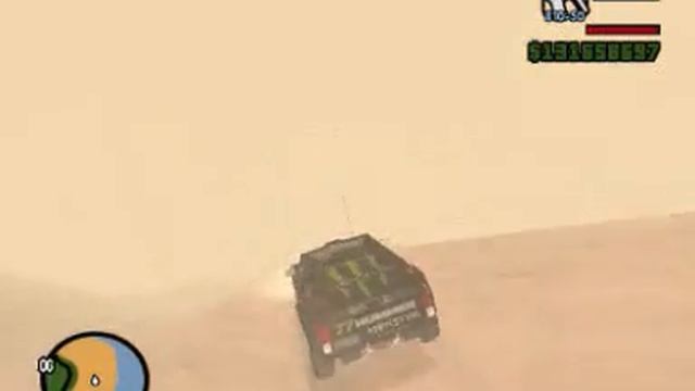 GTA San Andreas: Sandstorm Dakar with Hummer H3 Monster Energy смотреть онлайн