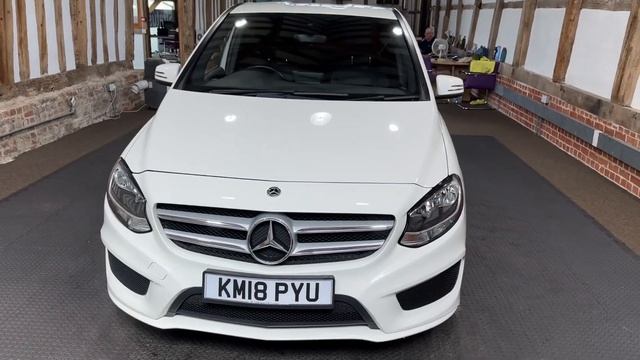 2018 Mercedes-Benz B Class 1.5 B180d AMG Line 7G-DCT смотреть онлайн