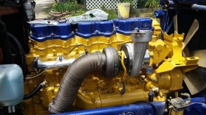 Дальнобой. США. Сборка Двигателя на Бизоне после покраски