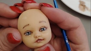 МК роспись лица / ватная игрушка / DIY face painting