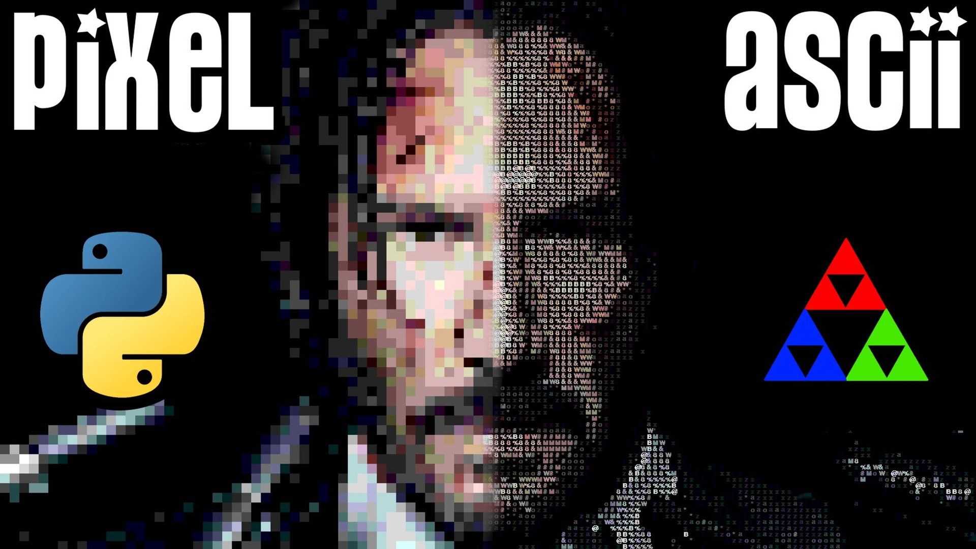 ASCII графика и PIXEL арт на Python [ Pygame + OpenCV ] смотреть онлайн