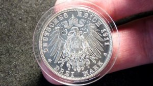 3 марки 1911  PROOF Луитпольд РЕВЕРС (400-031)