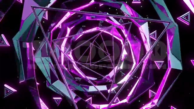 Neon Collider - VJ Loop Pack (4in1)