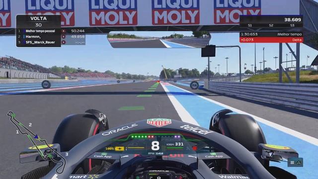 Time Trial - Tomada De Tempo - França - Paul Ricard - 1:30.503 - F1 22 The Game (BR)