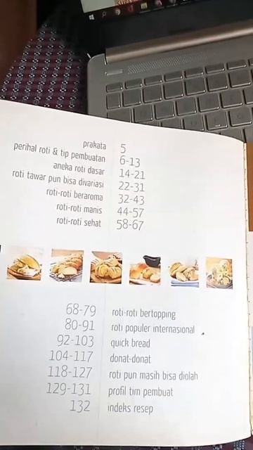 Buku Roti, Rekomendasi Buku Resep  #shorts